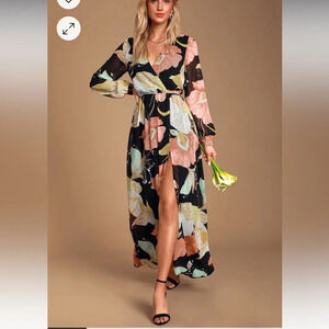 Lulus Floral Maxi Dress